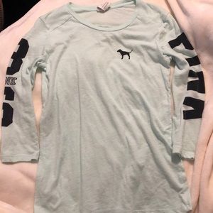 PINK quarter sleeve shirt